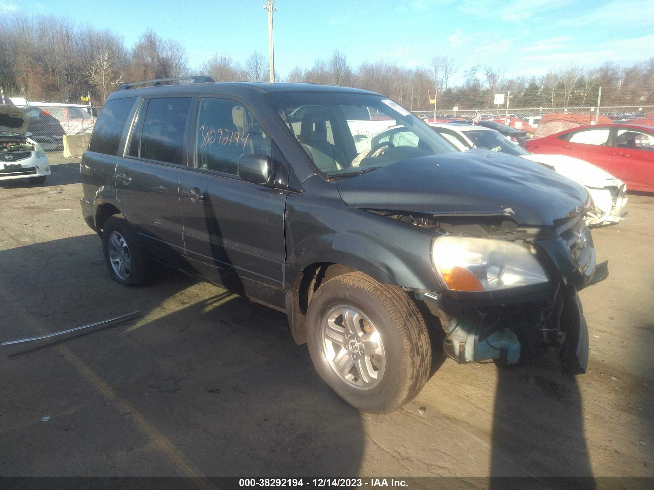 HONDA PILOT 2005 2hkyf18565h543032