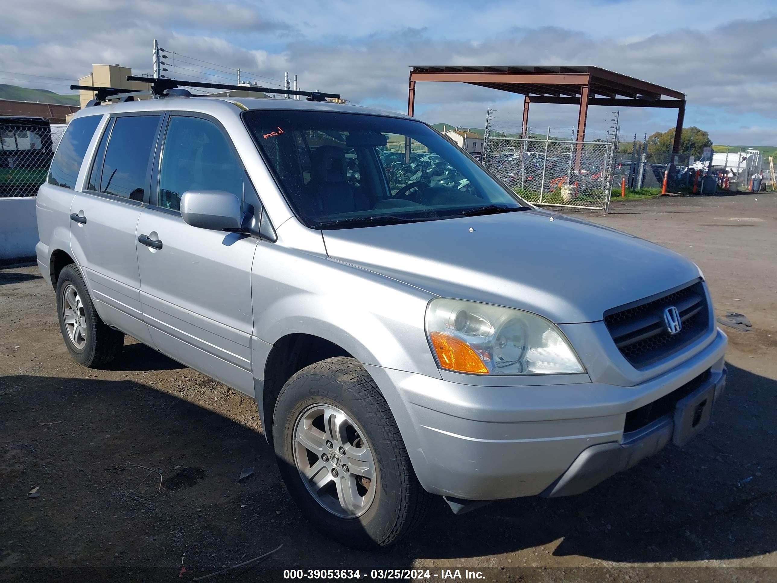 HONDA PILOT 2005 2hkyf18565h552961