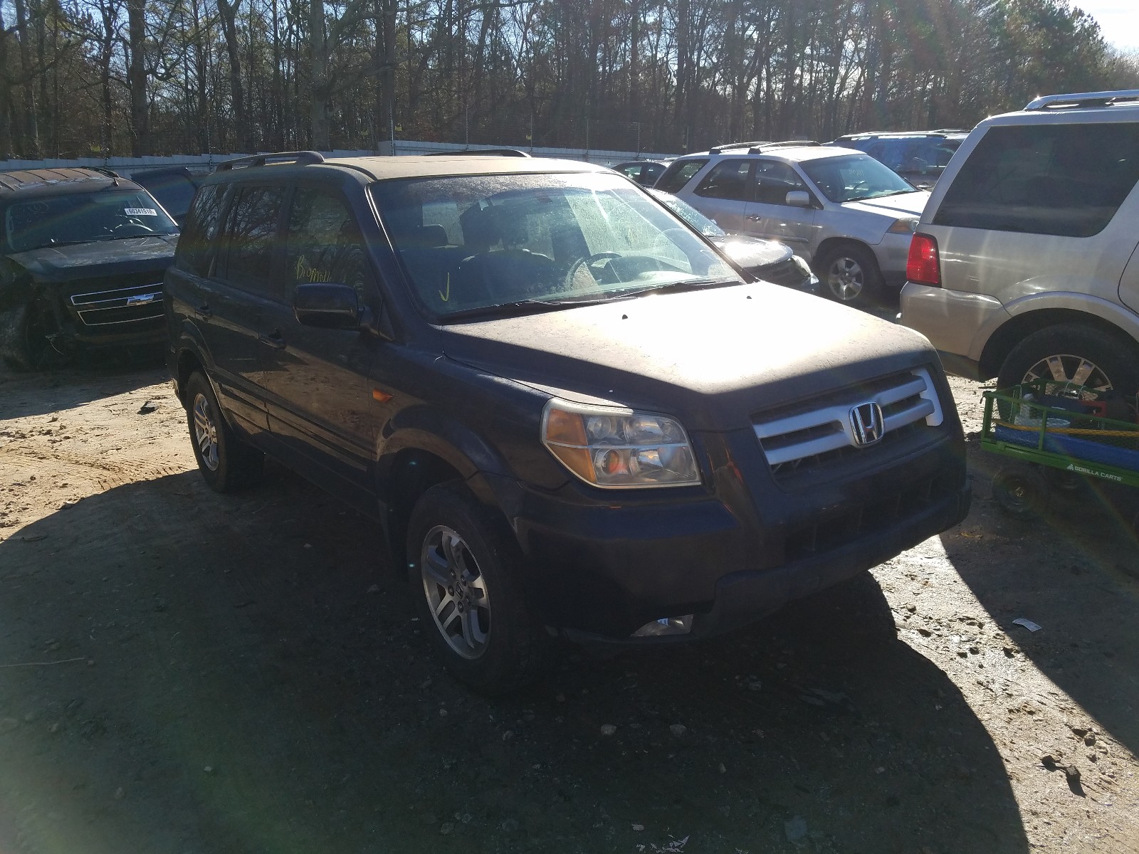 HONDA PILOT EX 2006 2hkyf18566h531366