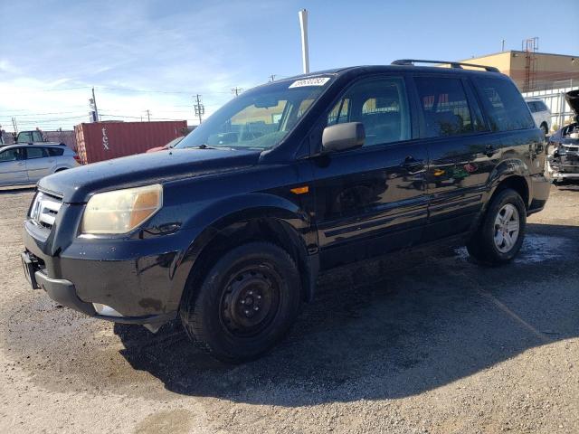 HONDA PILOT EXL 2007 2hkyf18567h003408