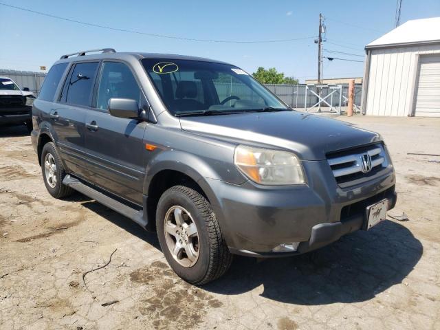 HONDA PILOT EXL 2007 2hkyf18567h503617