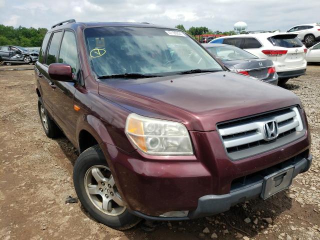 HONDA PILOT 2007 2hkyf18567h513550