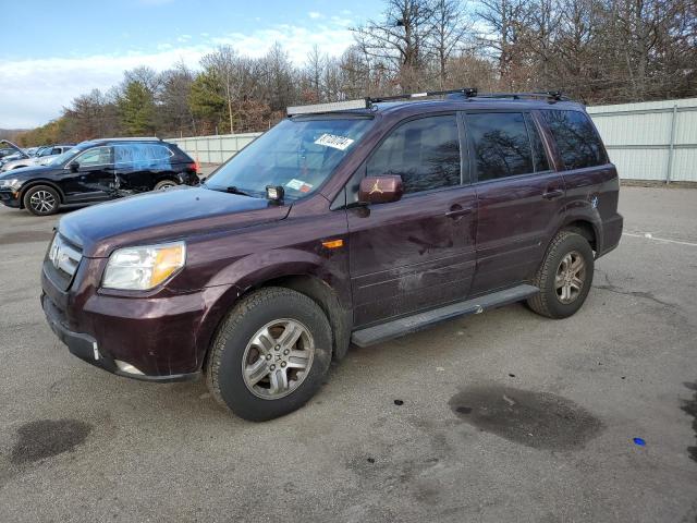 HONDA PILOT EXL 2007 2hkyf18567h530932