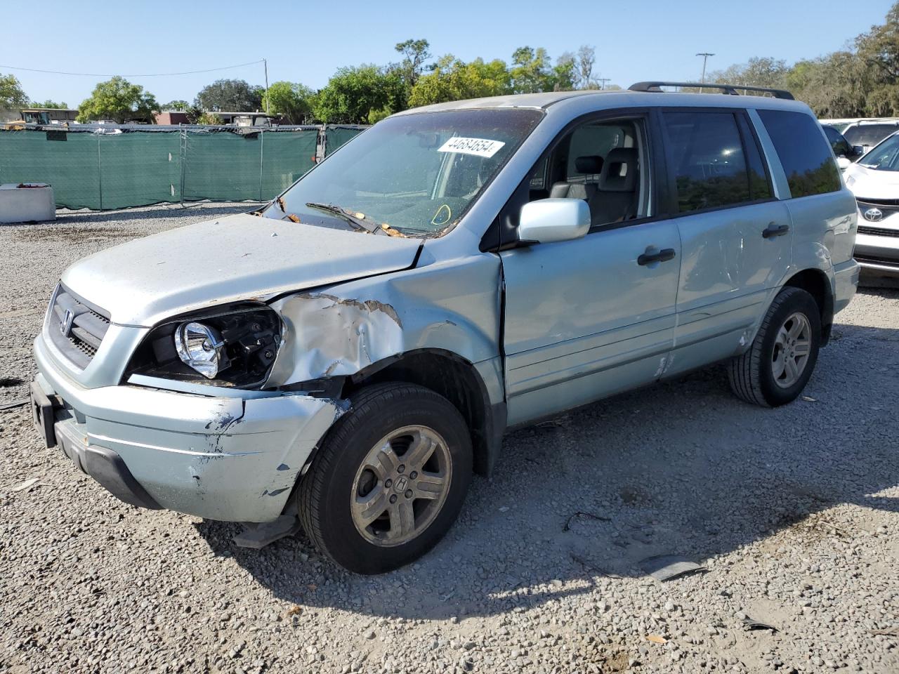 HONDA PILOT 2003 2hkyf18573h553968