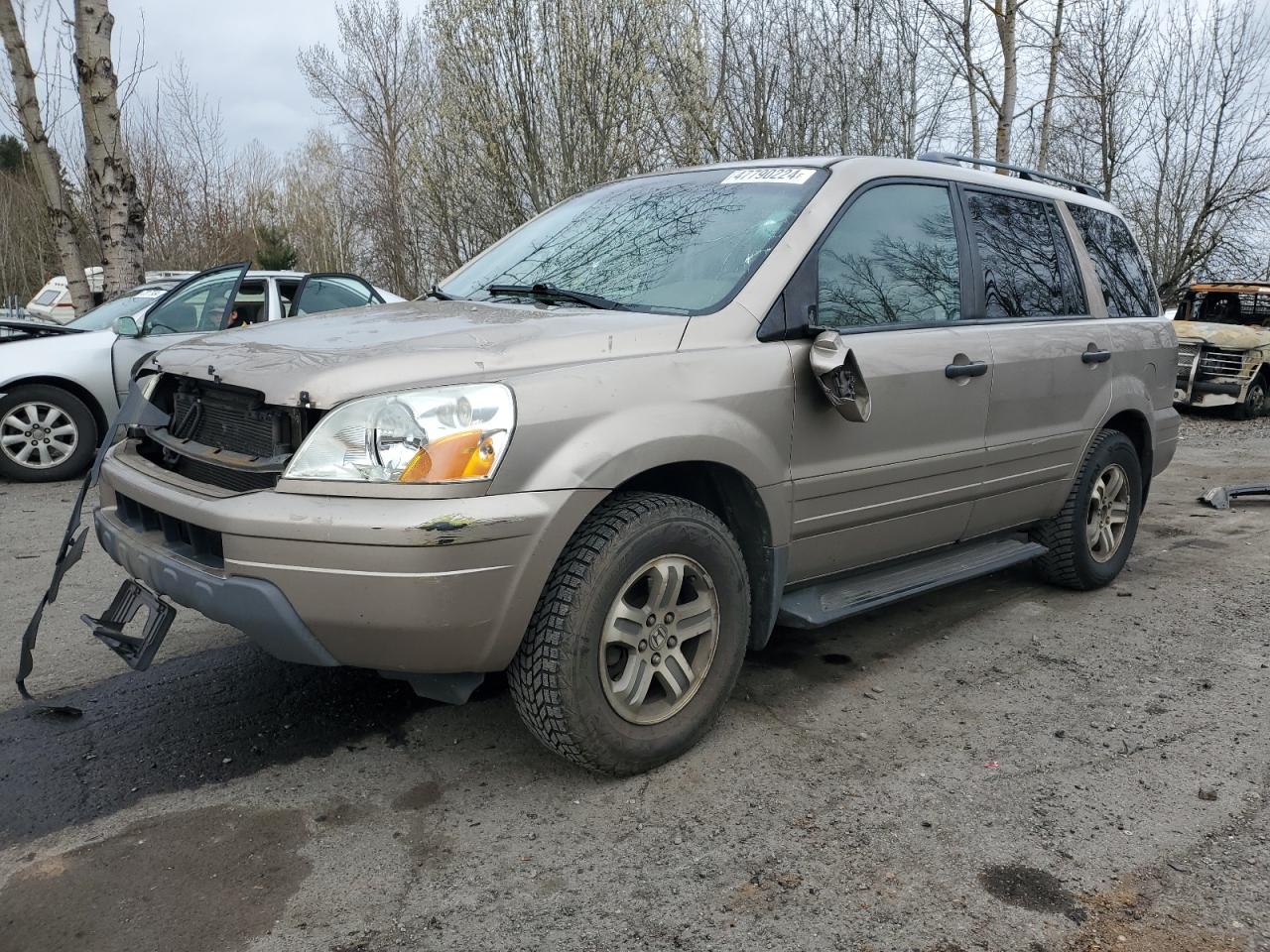 HONDA PILOT 2003 2hkyf18573h575744