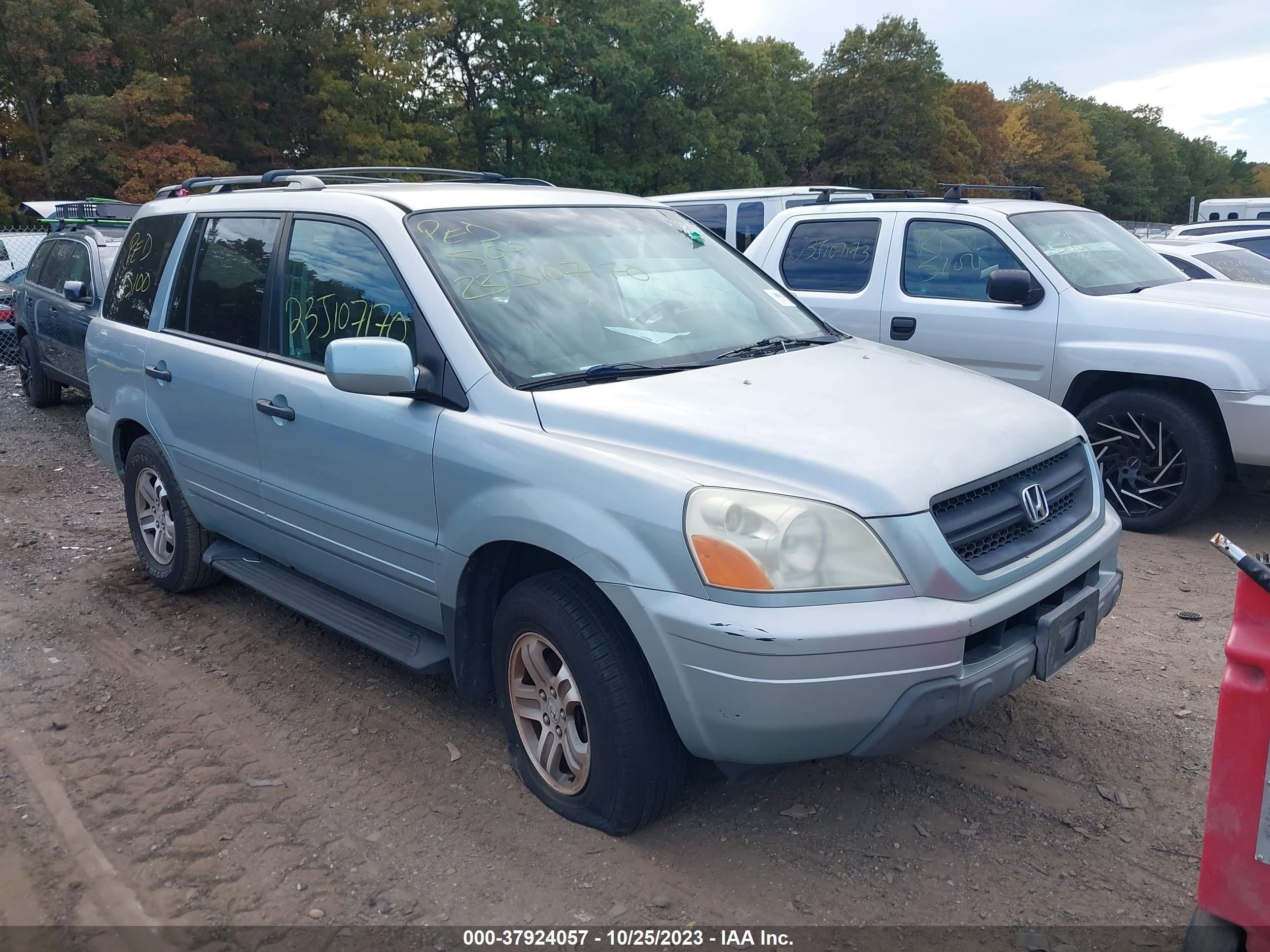 HONDA PILOT 2003 2hkyf18573h590213