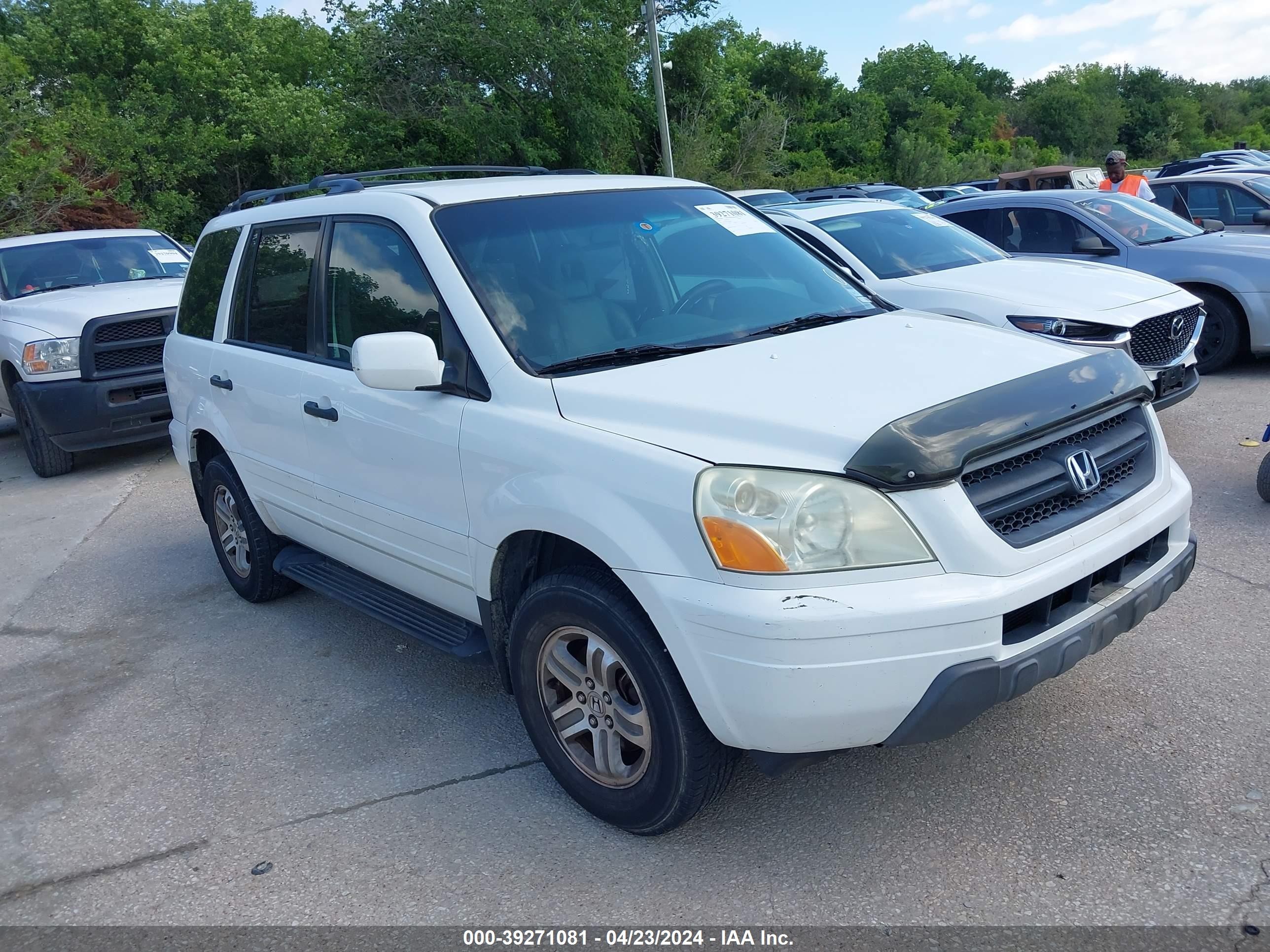 HONDA PILOT 2003 2hkyf18573h598585