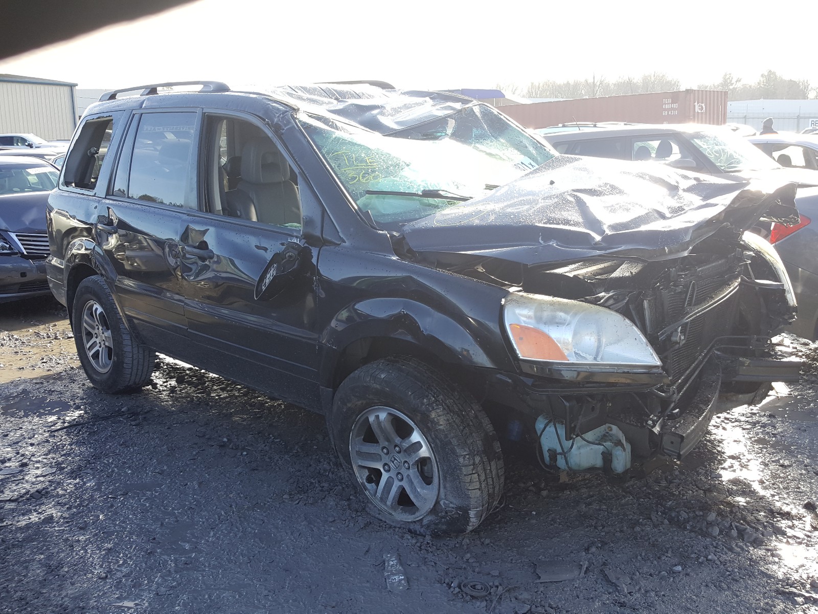 HONDA PILOT EXL 2003 2hkyf18573h601839