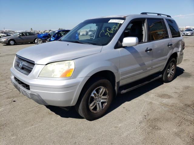 HONDA PILOT EXL 2004 2hkyf18574h513083