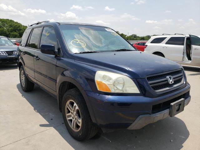 HONDA PILOT EXL 2004 2hkyf18574h539392