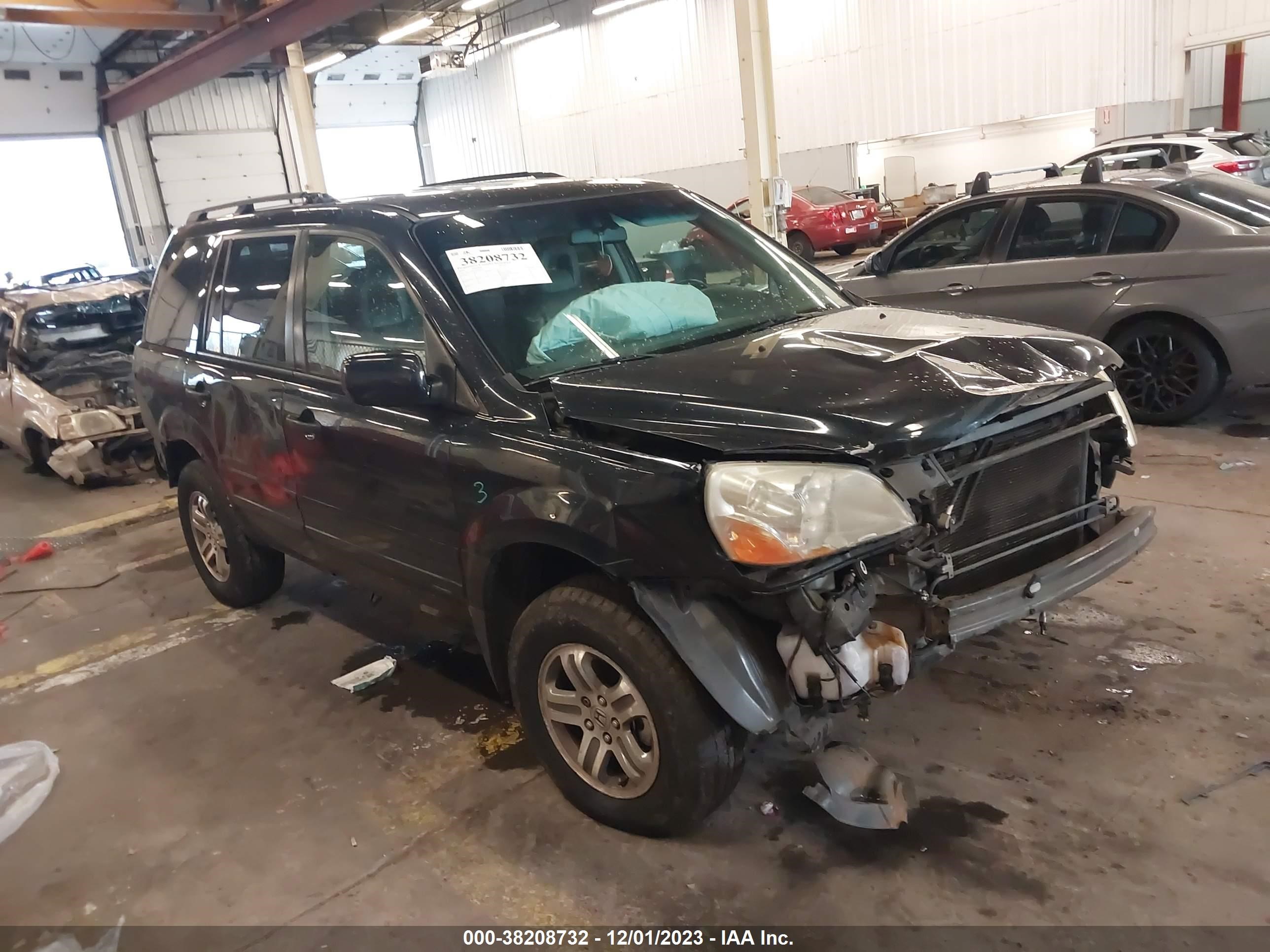 HONDA PILOT 2004 2hkyf18574h570044