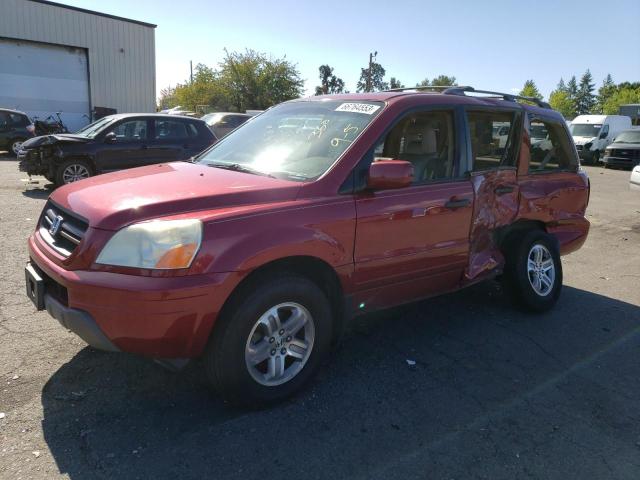 HONDA PILOT EXL 2005 2hkyf18575h560373