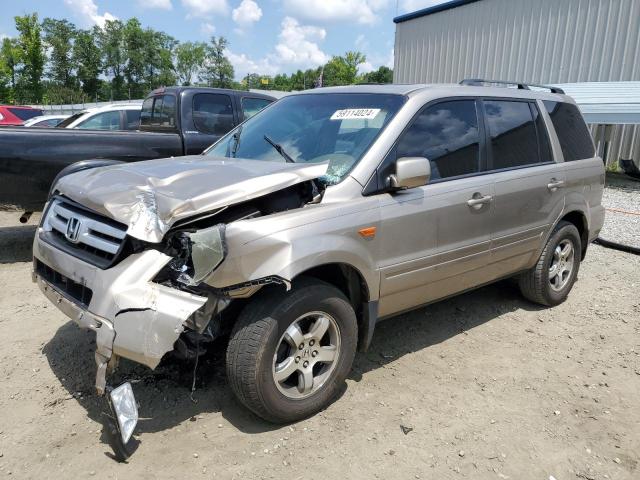 HONDA PILOT EX 2006 2hkyf18576h505388