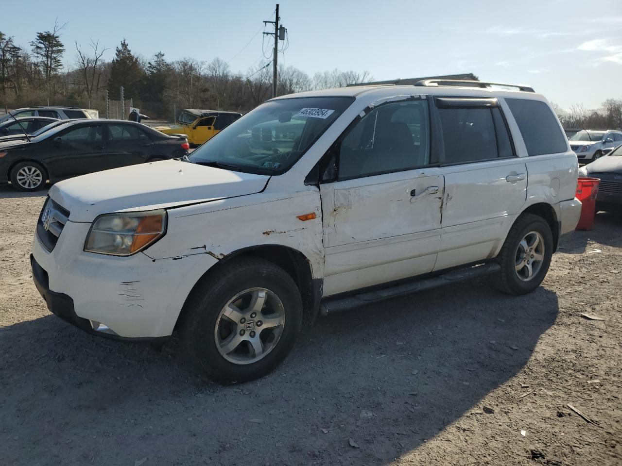 HONDA PILOT 2006 2hkyf18576h547074