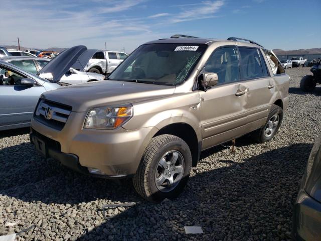 HONDA PILOT EXL 2007 2hkyf18577h517896