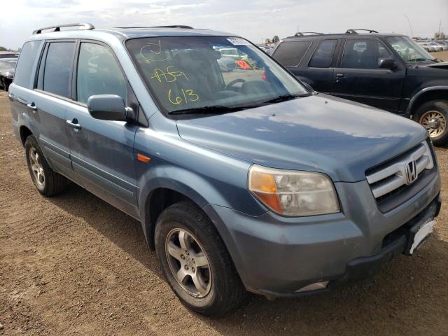 HONDA PILOT EXL 2007 2hkyf18577h531278