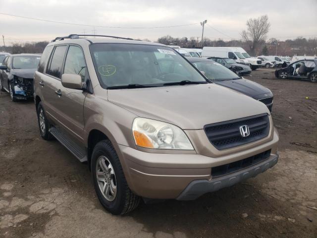 HONDA PILOT EXL 2003 2hkyf18583h520400