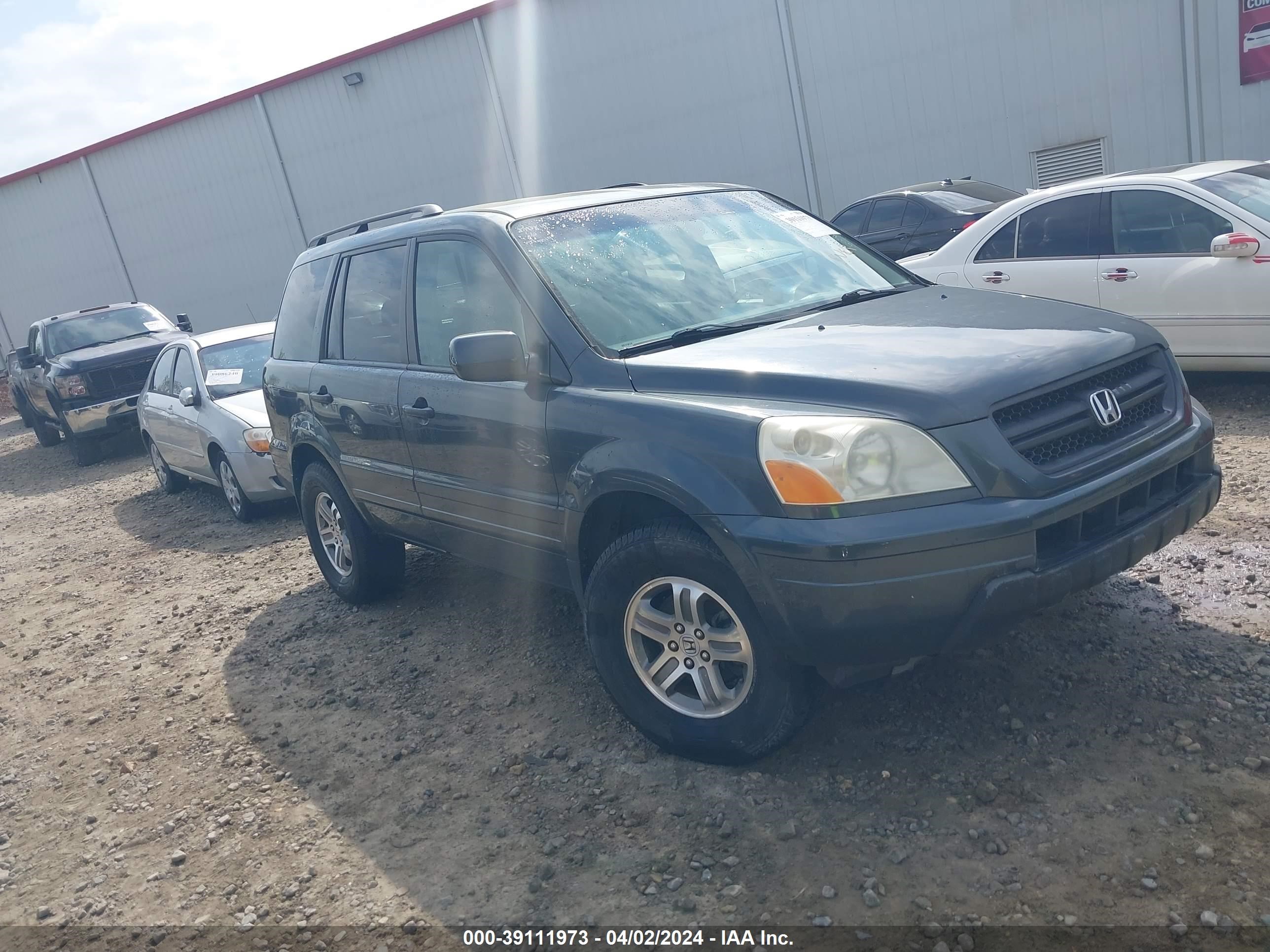 HONDA PILOT 2003 2hkyf18583h521790