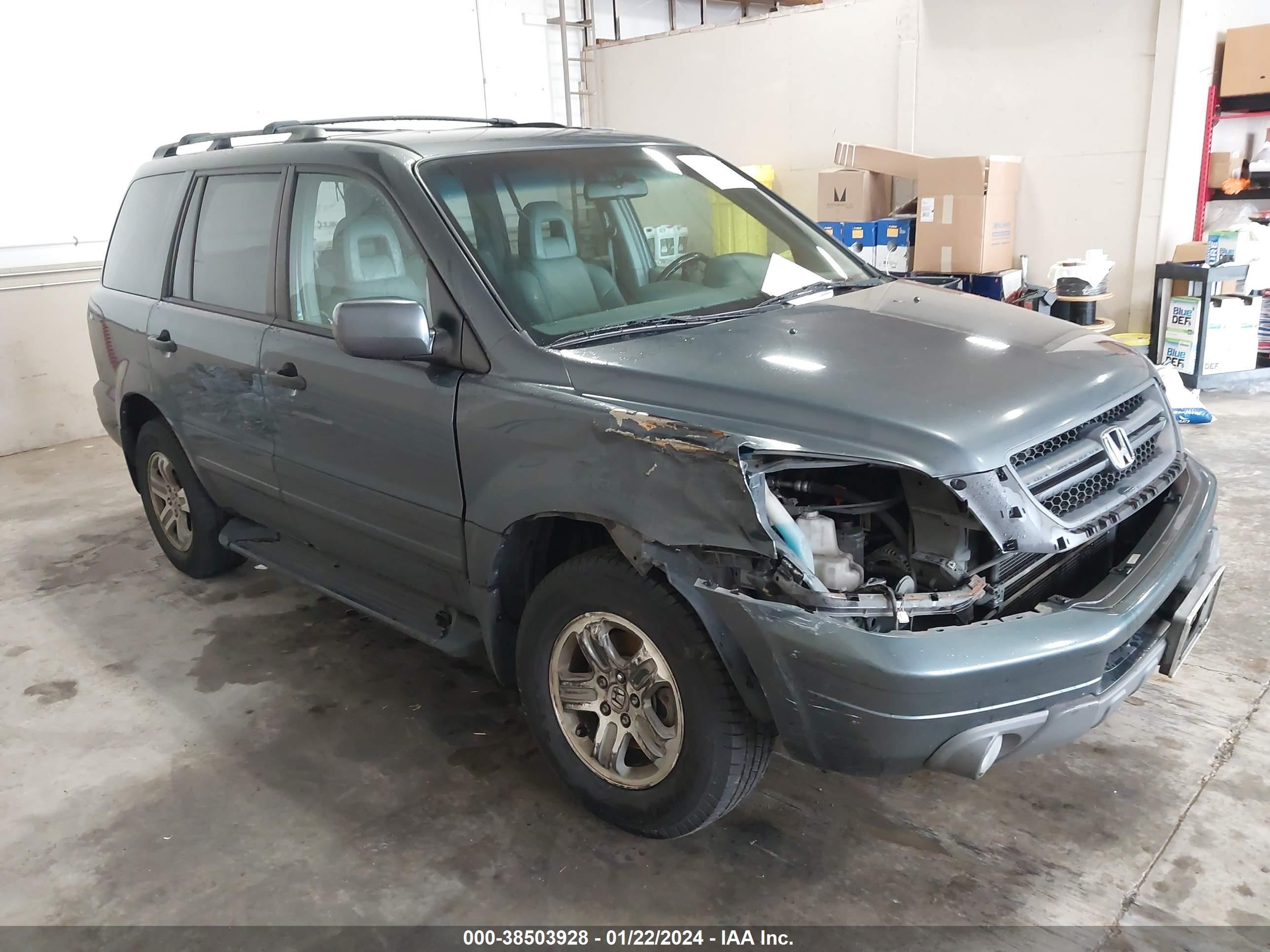 HONDA PILOT 2003 2hkyf18583h542364