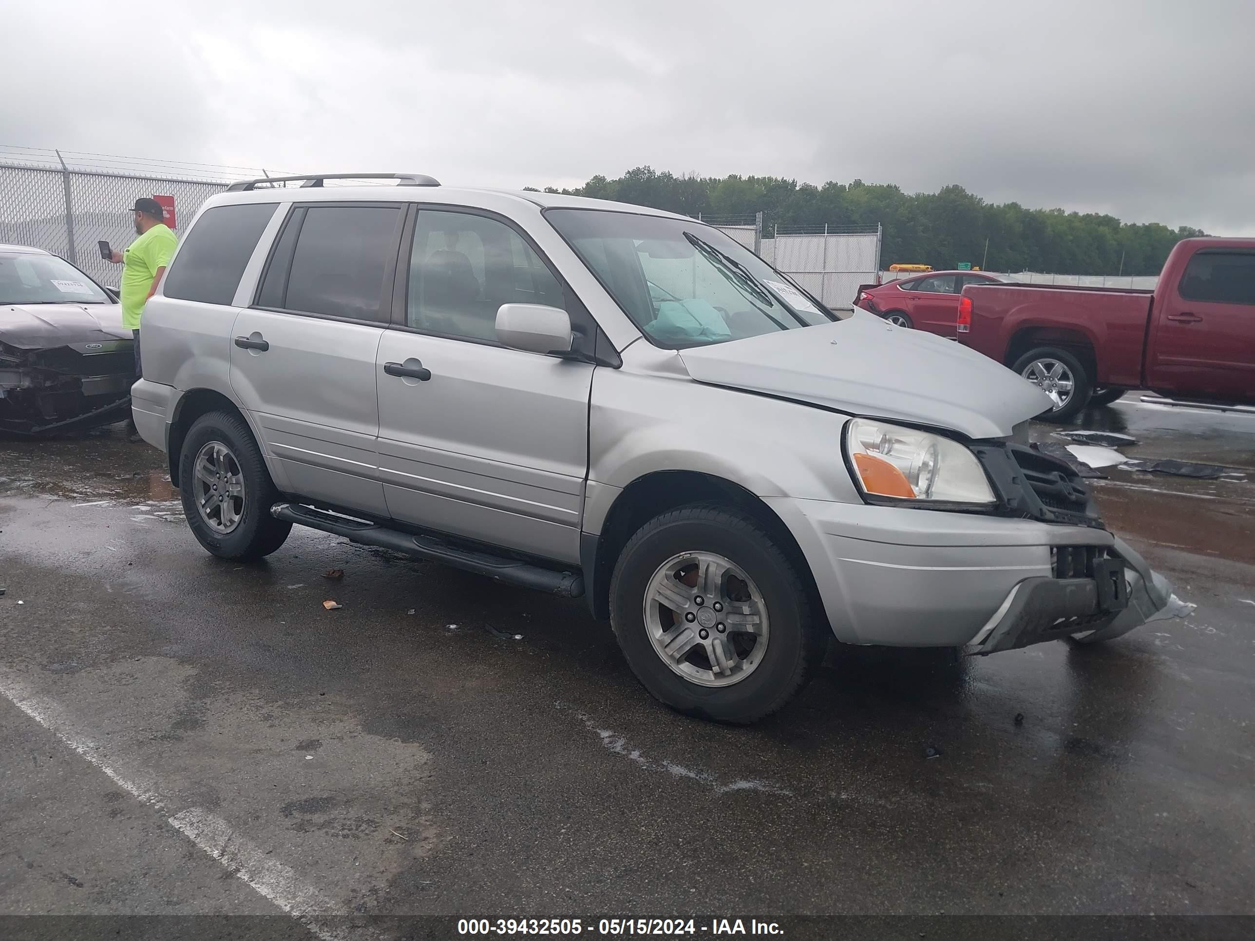 HONDA PILOT 2004 2hkyf18584h504974