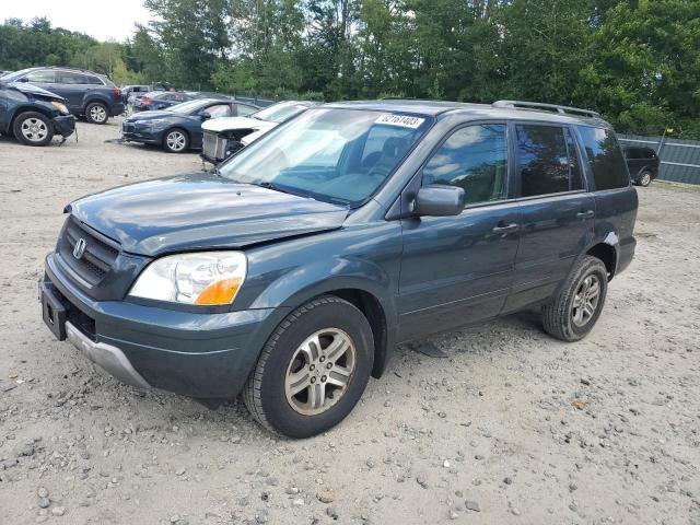 HONDA PILOT EXL 2004 2hkyf18584h527848