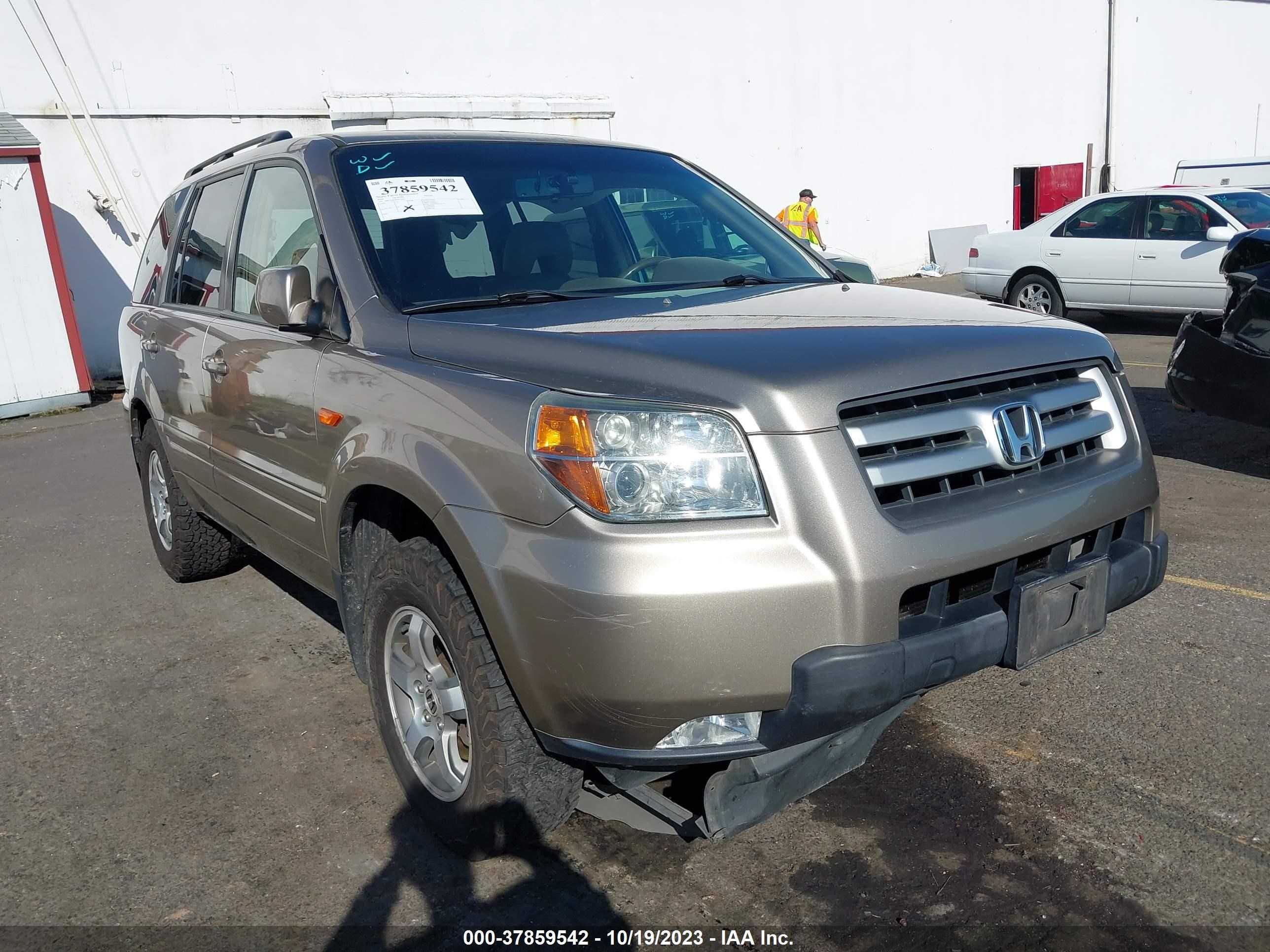 HONDA PILOT 2006 2hkyf18586h534401