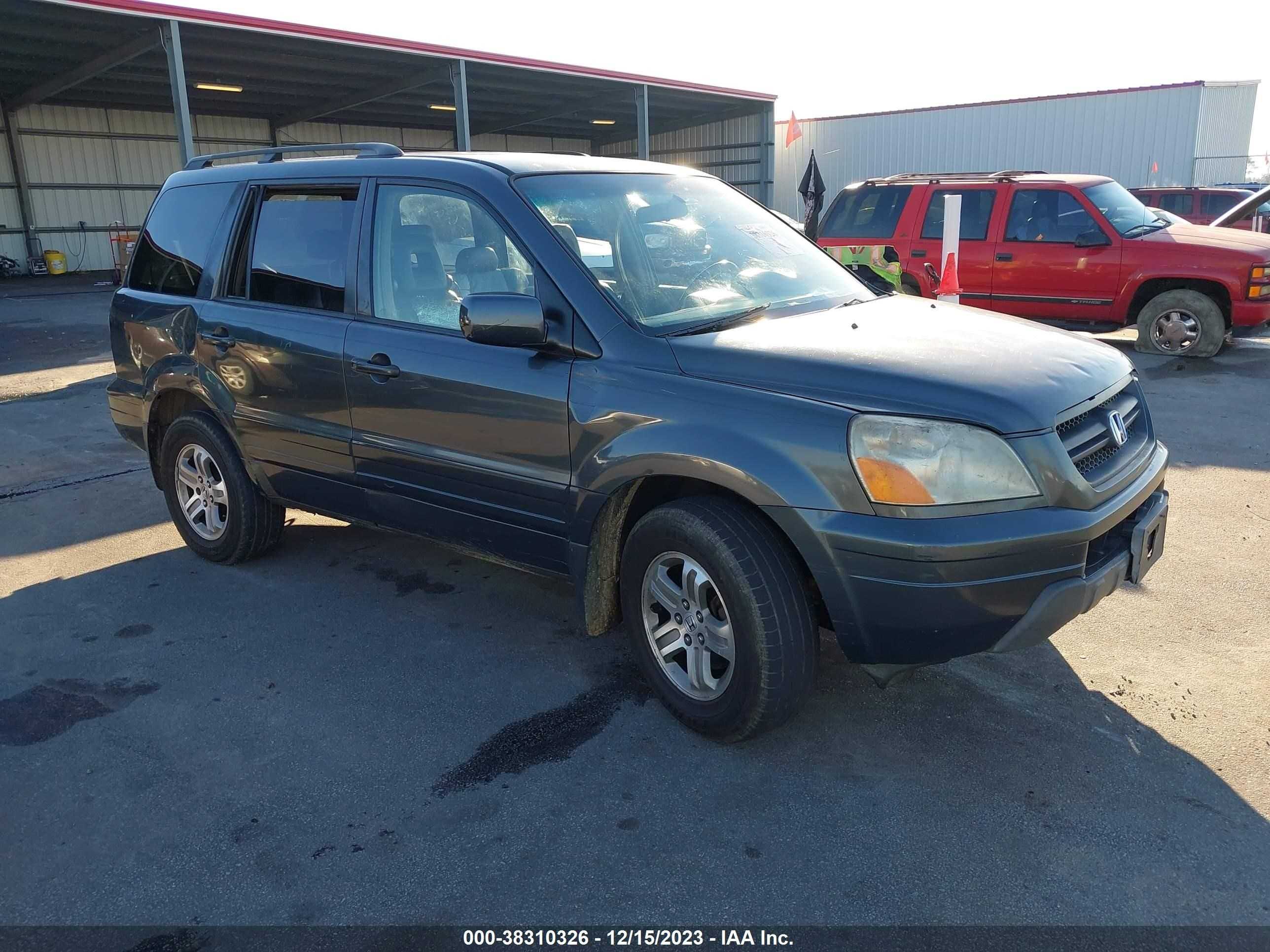 HONDA PILOT 2003 2hkyf18593h557455