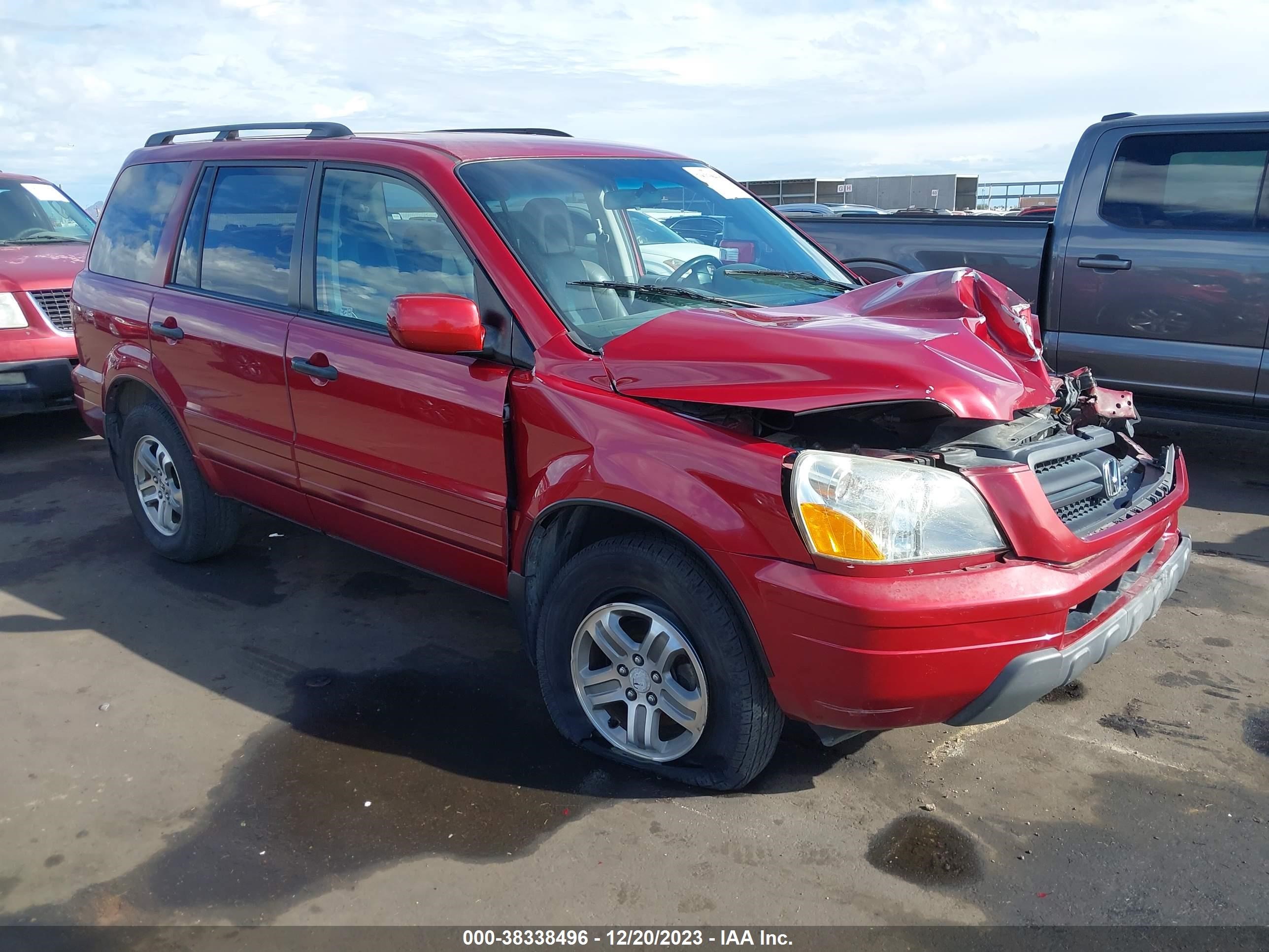 HONDA PILOT 2003 2hkyf18593h575146