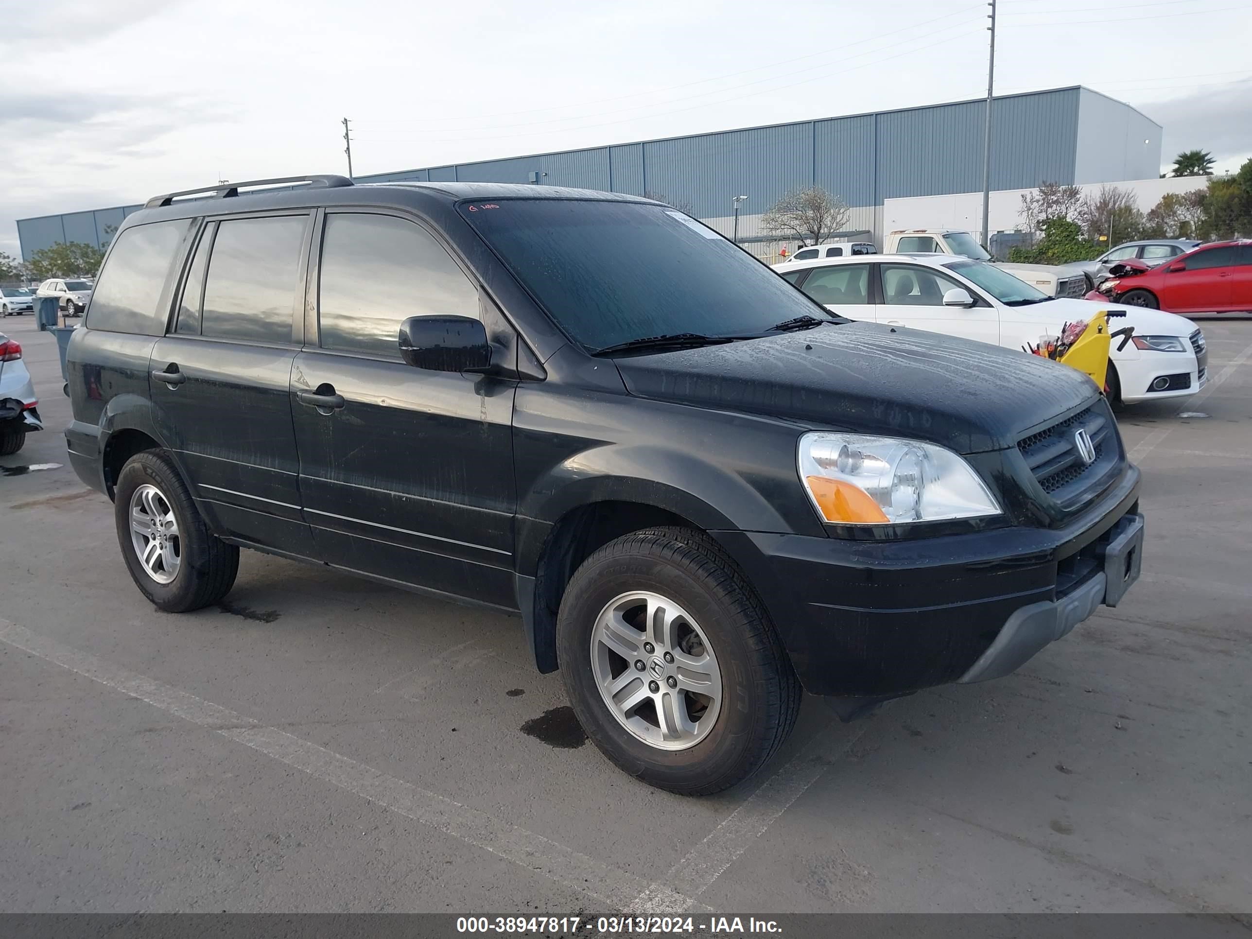 HONDA PILOT 2003 2hkyf18593h587541