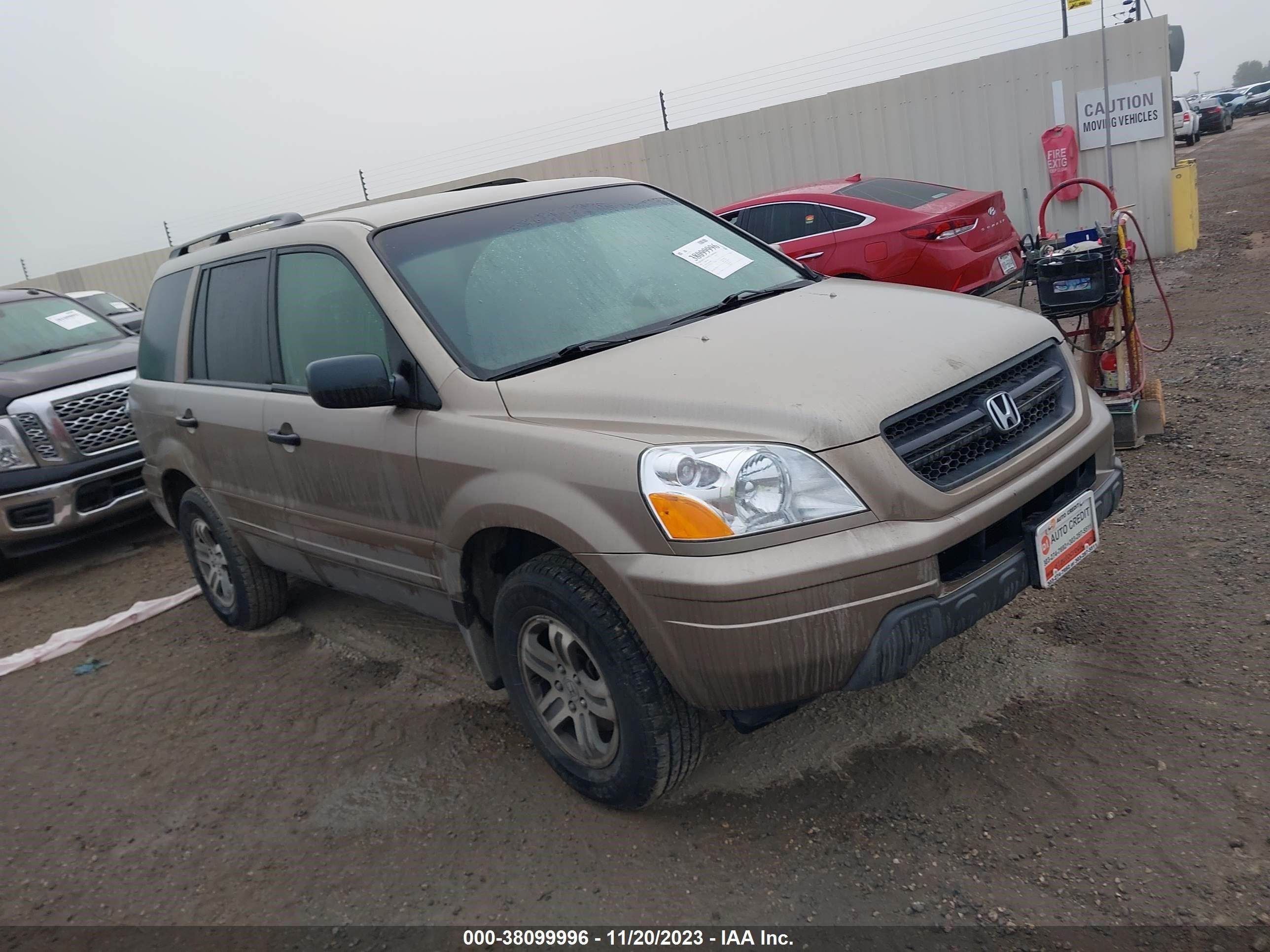 HONDA PILOT 2003 2hkyf18593h617962