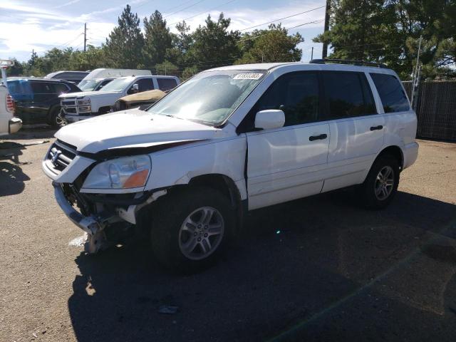 HONDA PILOT EXL 2004 2hkyf18594h609684