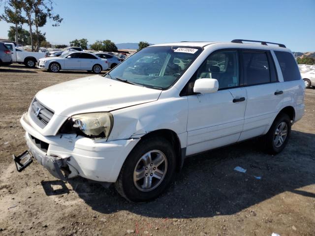 HONDA PILOT EXL 2005 2hkyf18595h514611