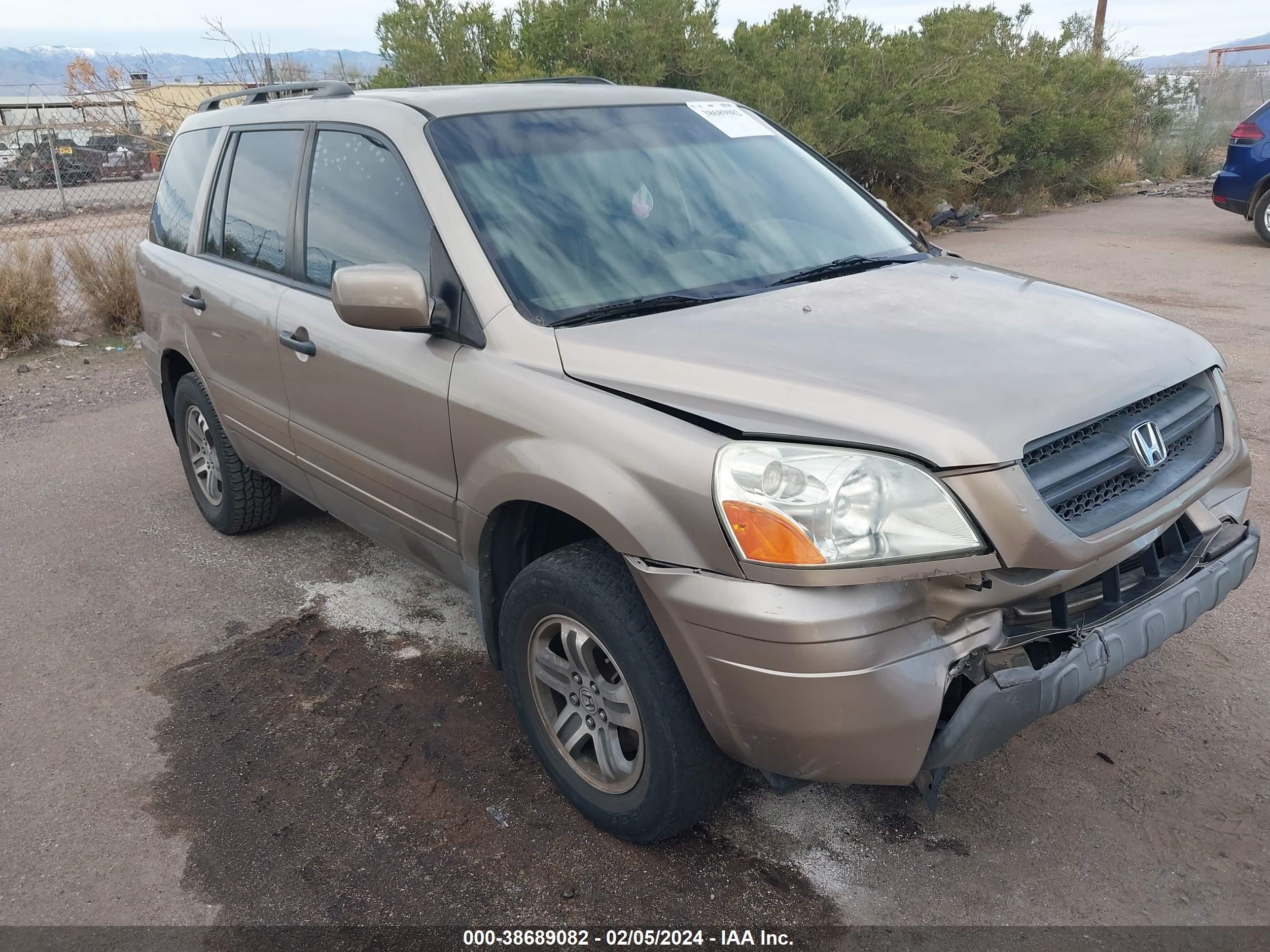 HONDA PILOT 2004 2hkyf185x4h550676