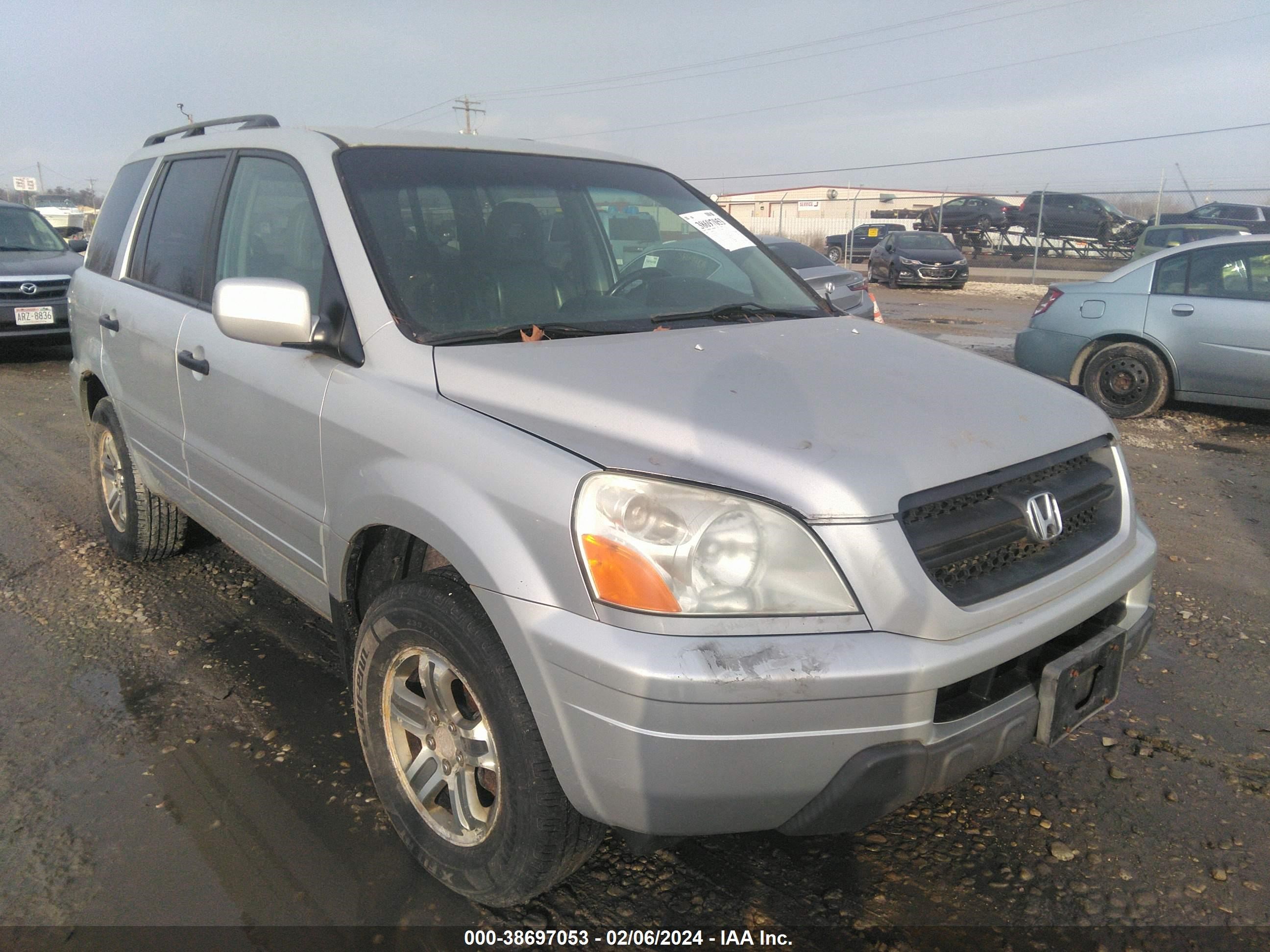 HONDA PILOT 2004 2hkyf185x4h596959