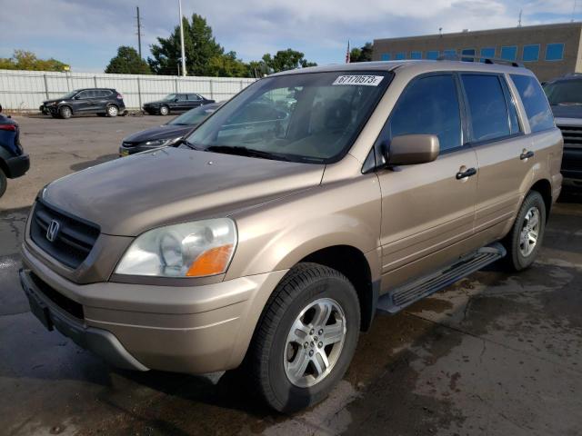 HONDA PILOT EXL 2004 2hkyf185x4h619902