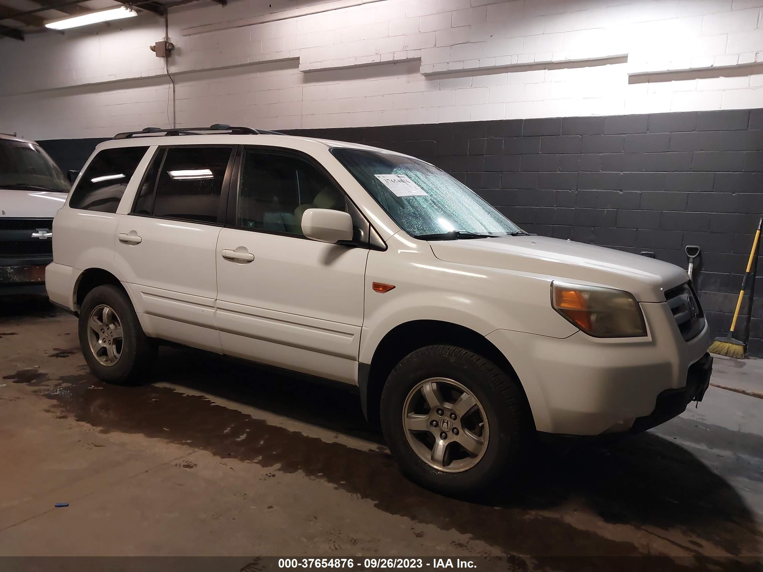 HONDA PILOT 2006 2hkyf185x6h523755