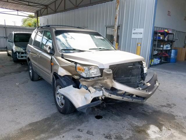 HONDA PILOT 2006 2hkyf185x6h530804