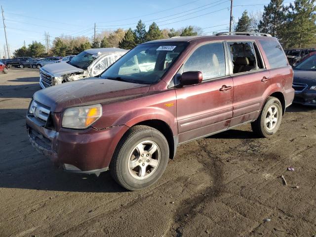 HONDA PILOT 2007 2hkyf185x7h515186