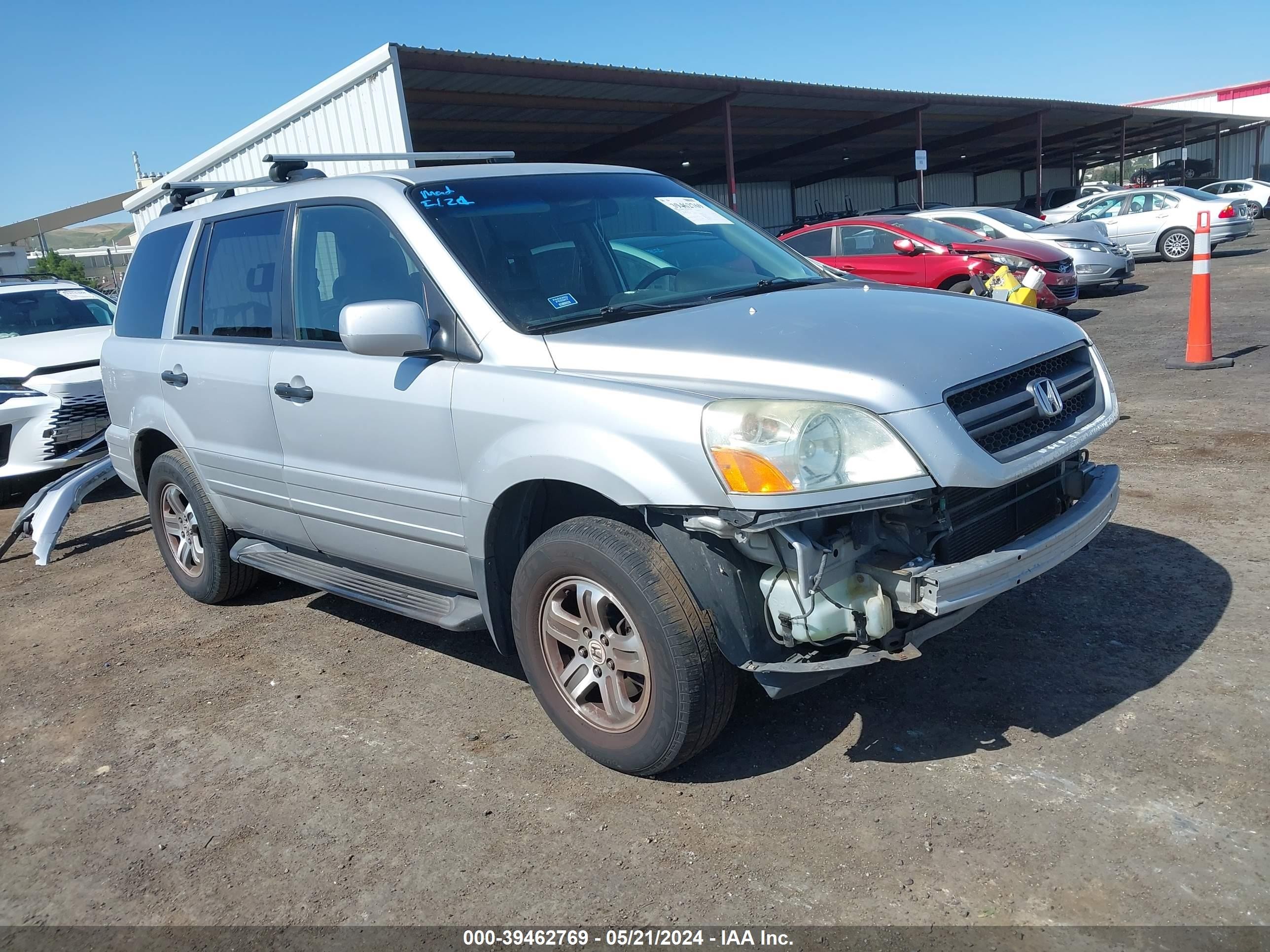 HONDA PILOT 2004 2hkyf18604h524905