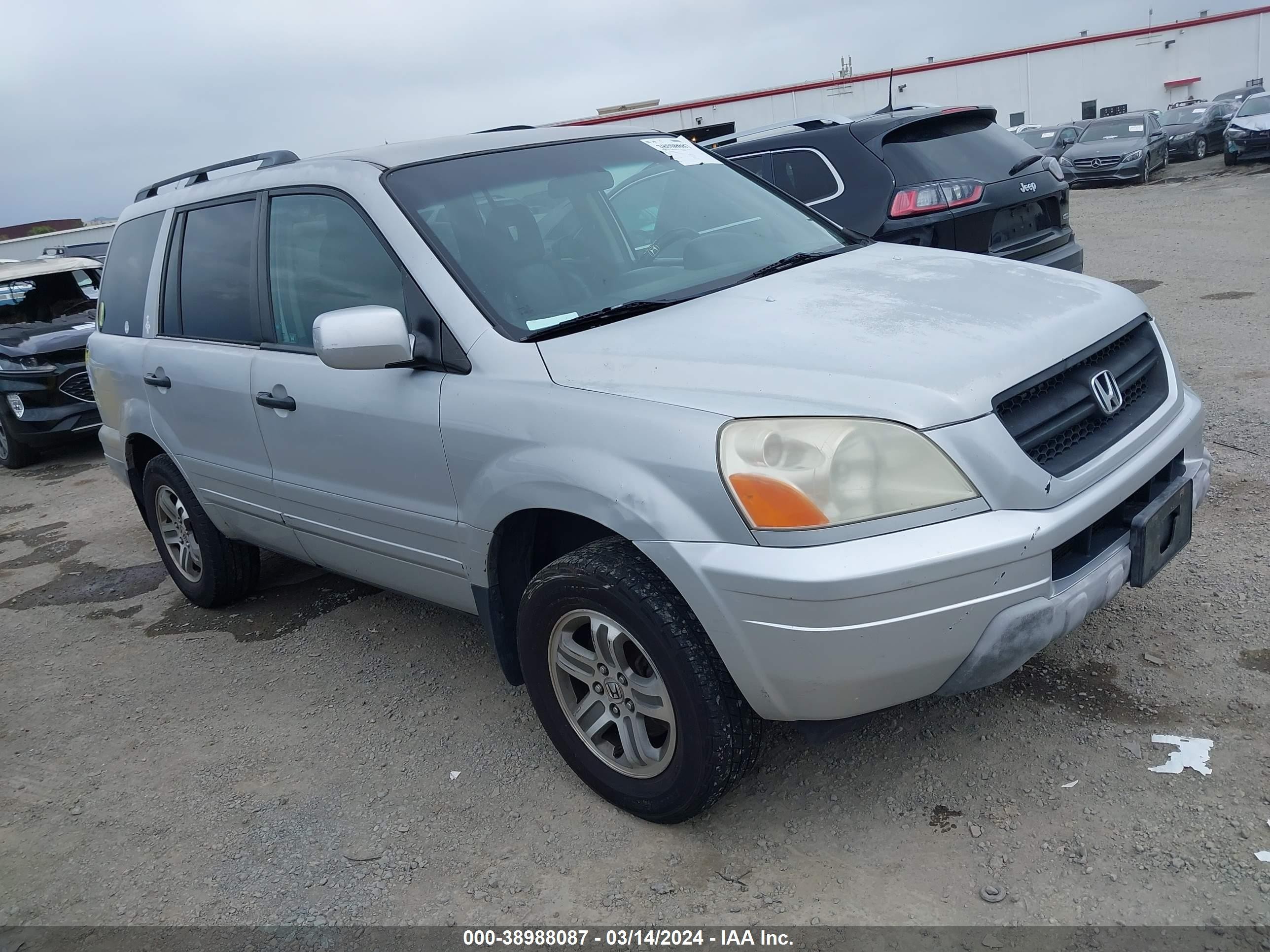 HONDA PILOT 2004 2hkyf18604h536679