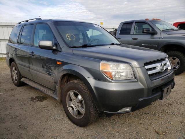 HONDA PILOT EXL 2007 2hkyf18607h520955