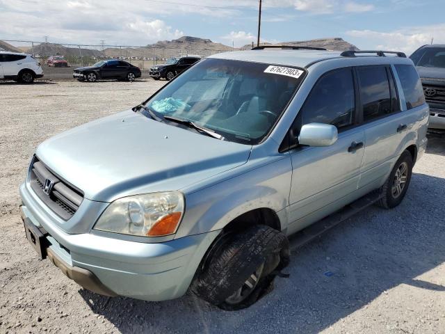 HONDA PILOT EXL 2003 2hkyf18613h539170