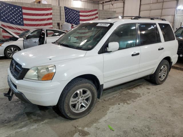 HONDA PILOT EXL 2003 2hkyf18613h541663