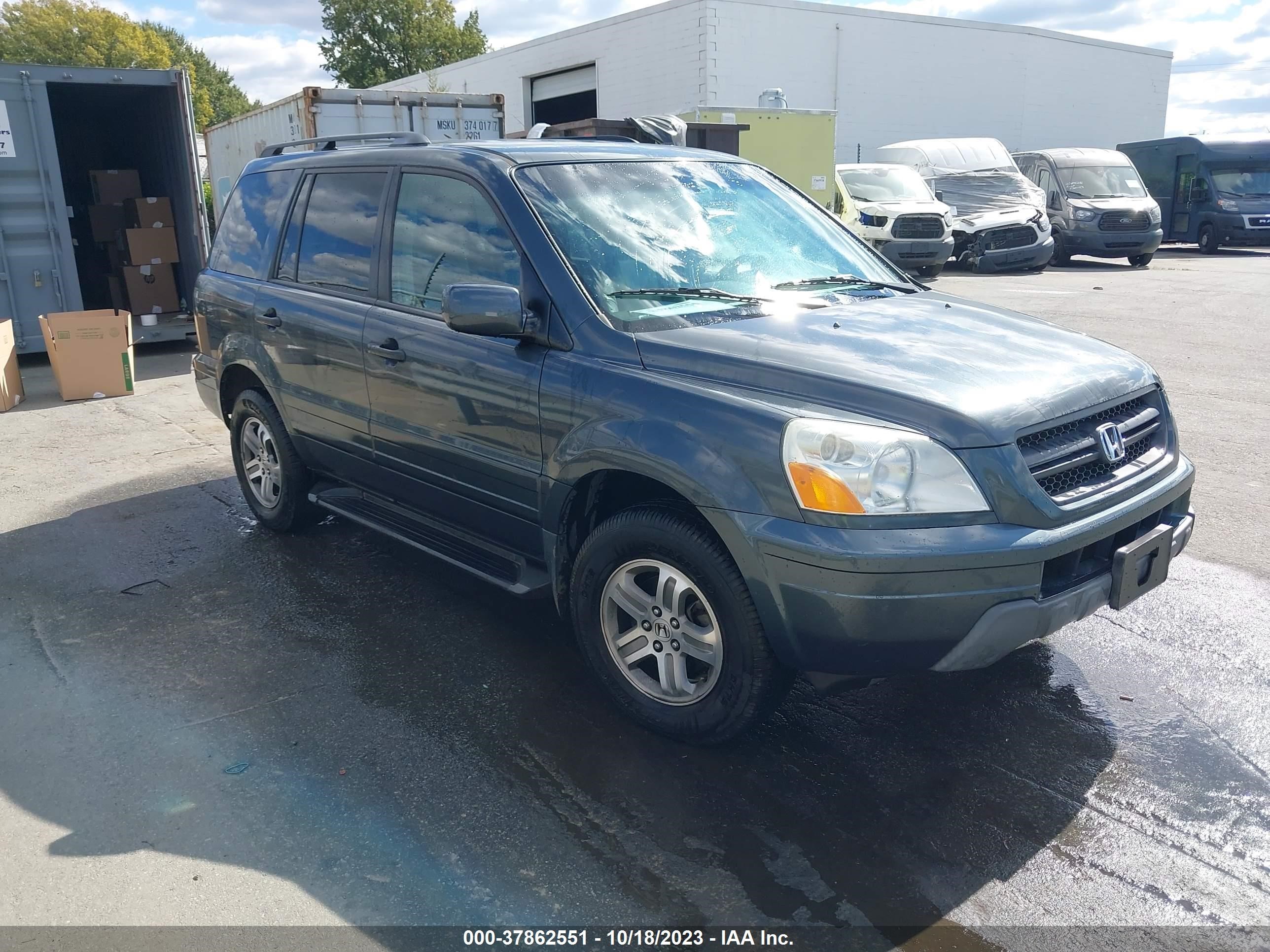 HONDA PILOT 2003 2hkyf18613h570774