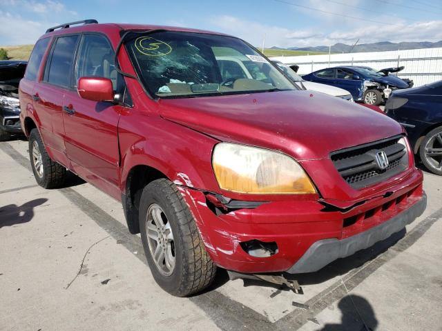 HONDA PILOT EXL 2004 2hkyf18614h545441