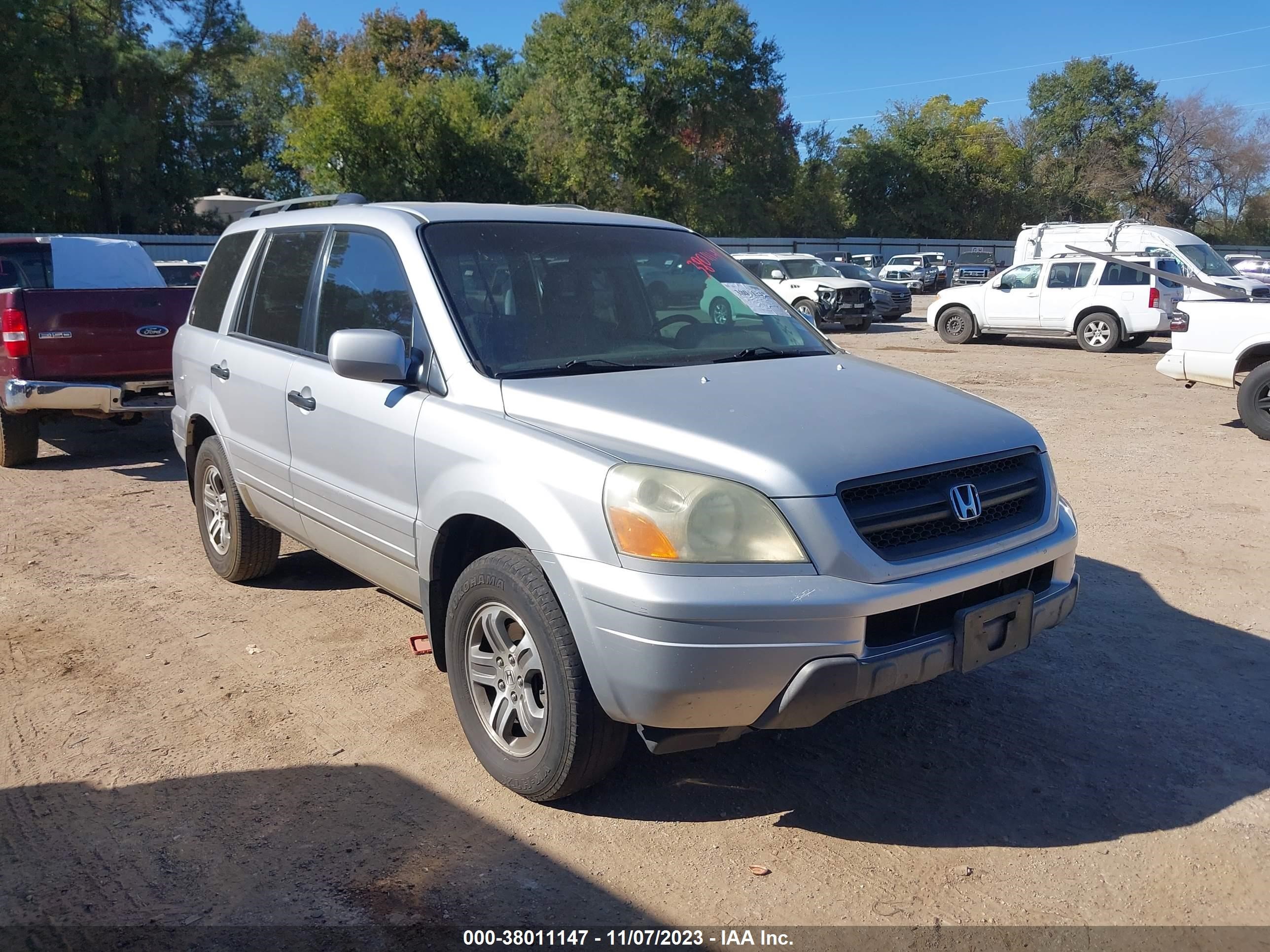 HONDA PILOT 2004 2hkyf18614h555922