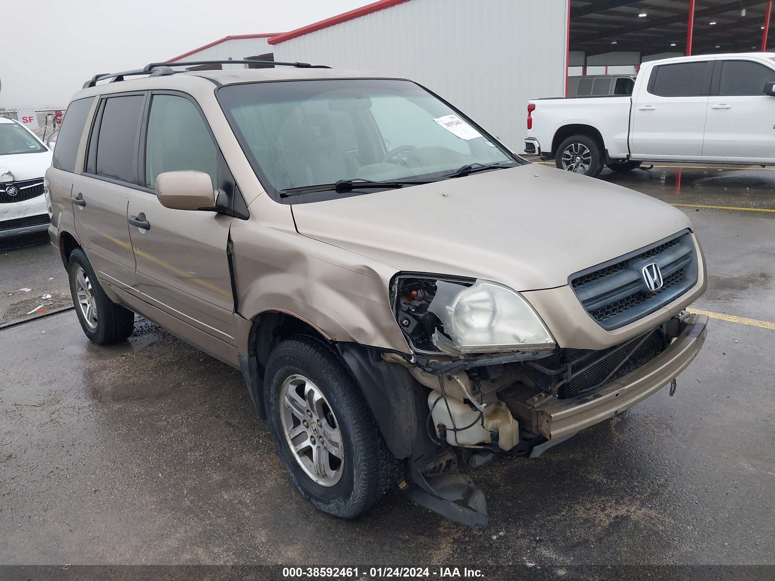 HONDA PILOT 2004 2hkyf18614h607405