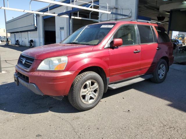 HONDA PILOT EXL 2004 2hkyf18614h619666