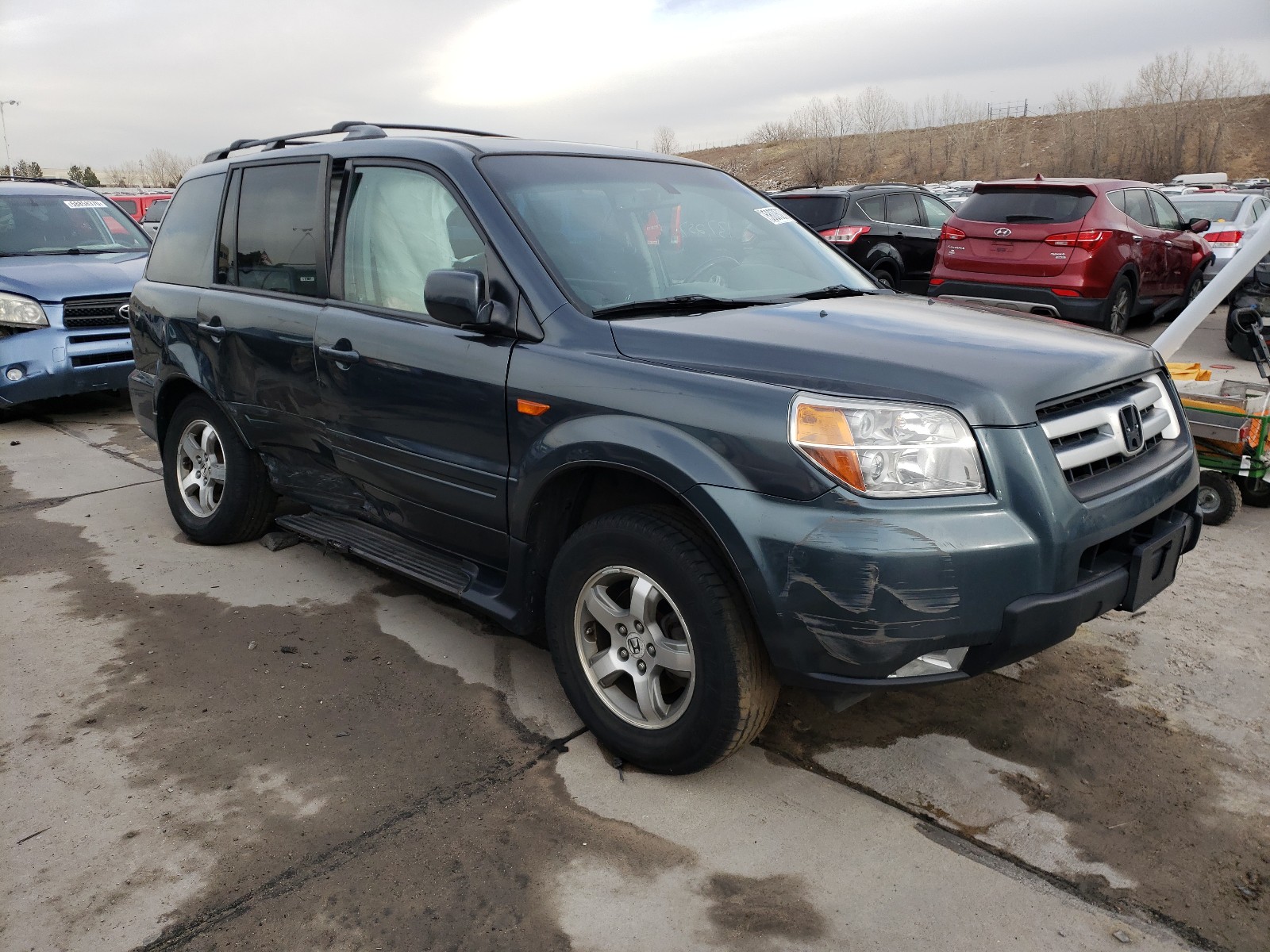 HONDA PILOT EX 2006 2hkyf18616h518355