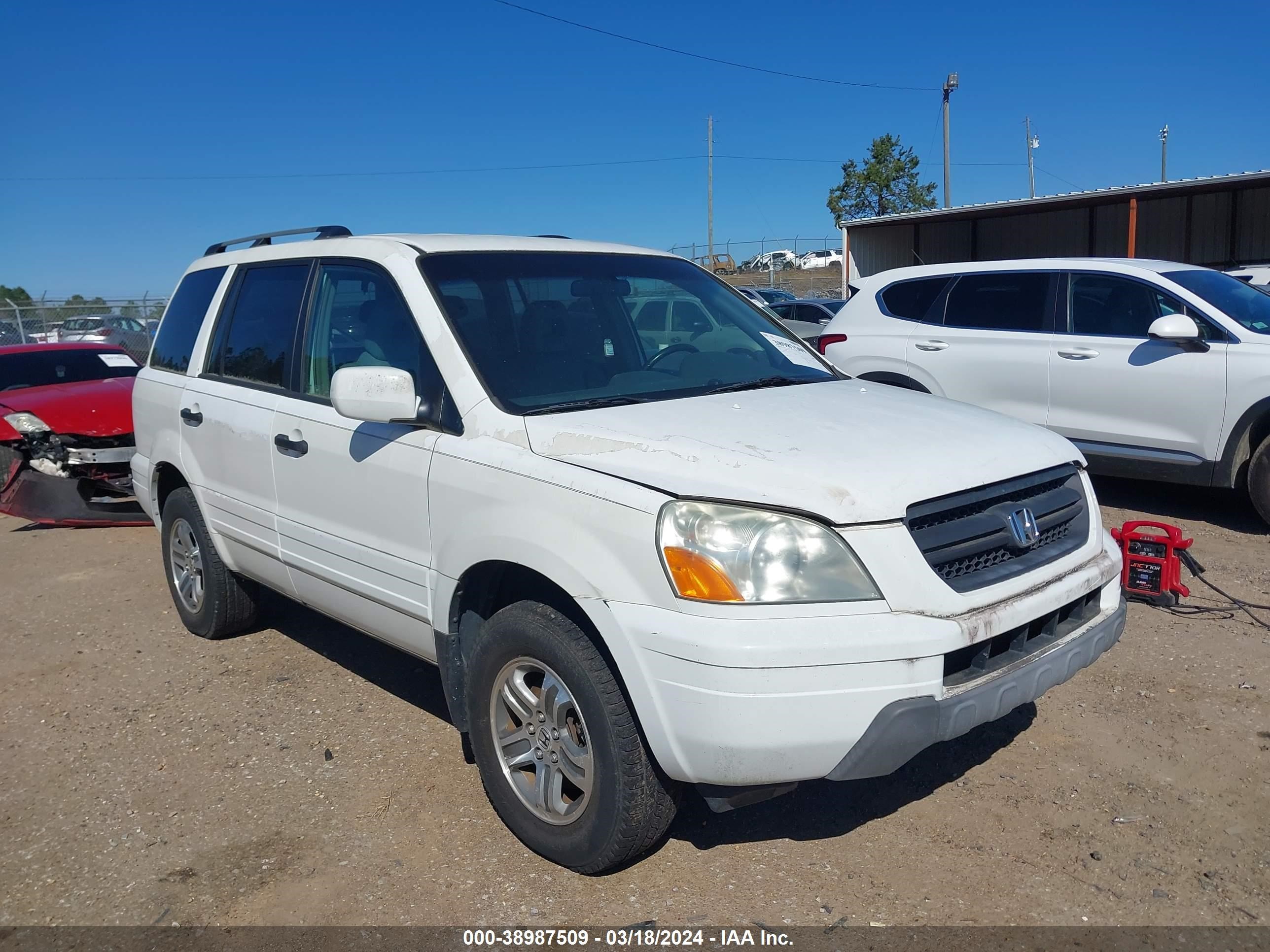 HONDA PILOT 2004 2hkyf18624h501724